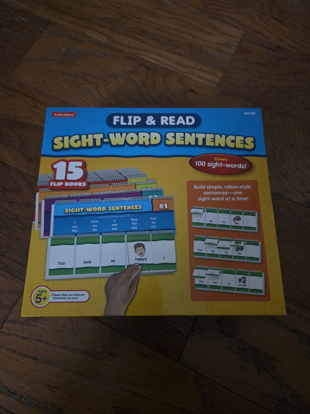 Lakeshore Flip & Read Sight-Word Sentence. Excellent Condition